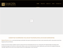Tablet Screenshot of dakotapartners.net